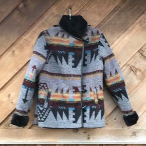 Vintage Southwest print coat